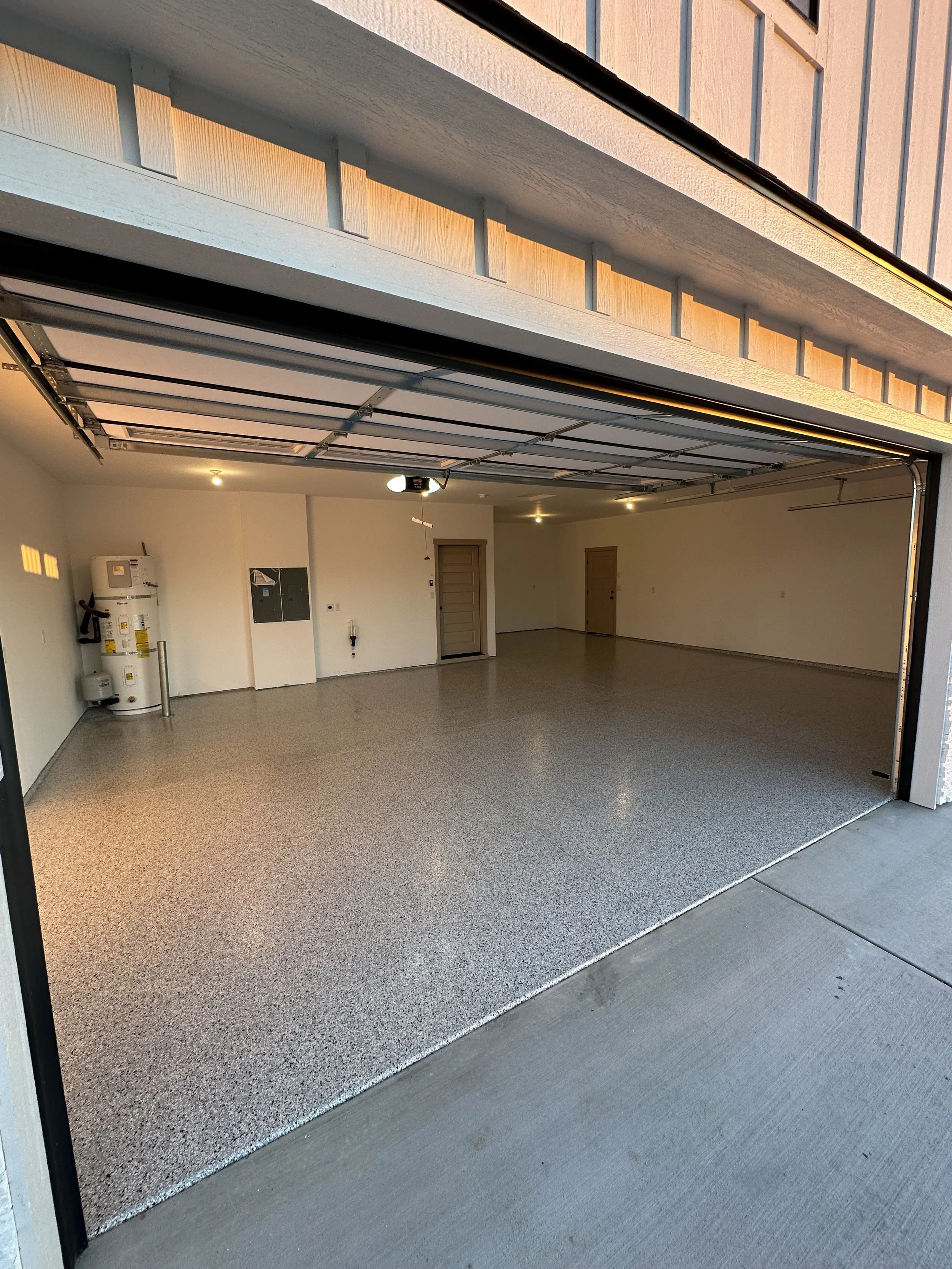Flake Floor Systems project by Abstract Floor Coatings